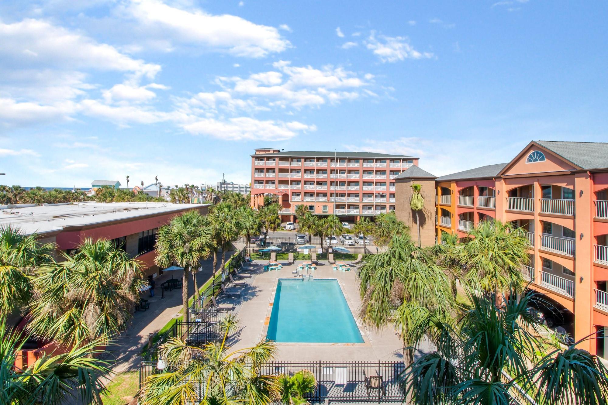 Beachfront Palms Hotel Galveston Eksteriør billede